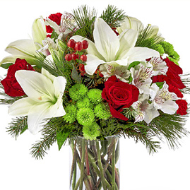 FTD Christmas Spirit Bouquet Dlx